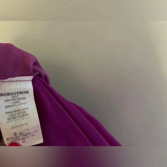 Dee Elle cross cross open back hilow dress sheer overlay party wedding datenight - Picture 3 of 5